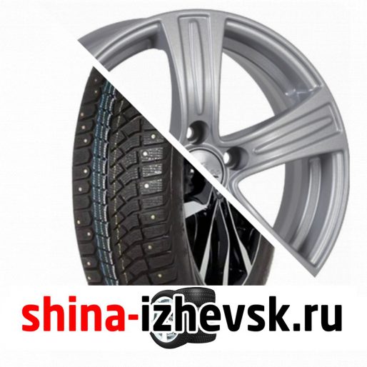 Колесо в сборе Viatti Brina Nordico (V-522) 195/65 R15 T 91 + iFree S.U. 6xR15 5×108 ET43 DIA67.1 Серебристый в Ижевске